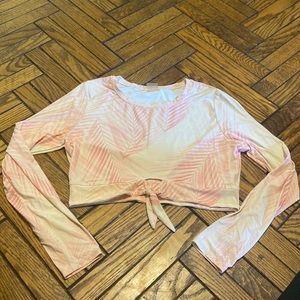 Calia Cropped Rash Guard